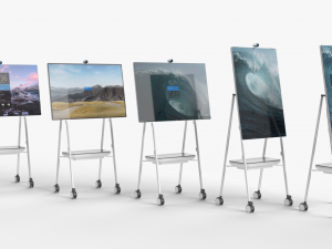Microsoft Surface Hub 2S 85 inch and 50 inch Model 3D