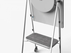 Microsoft Surface Hub 2S 85 inch and 50 inch 3D Model