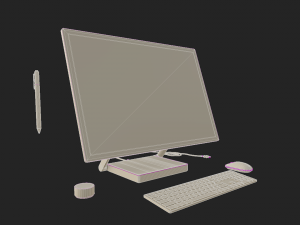 Microsoft Surface Studio 3Dモデル