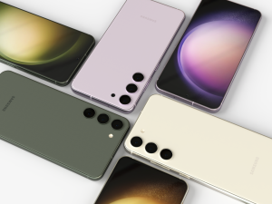 Samsung Galaxy S23 and S23 plus all colors Model 3D