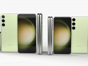 Samsung Galaxy S23 and S23 plus all colors 3D Model