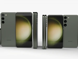 Samsung Galaxy S23 and S23 plus all colors 3D Model
