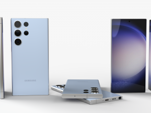 Samsung Galaxy S23 ultra semua warna Model 3D