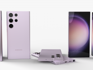 Samsung Galaxy S23 ultra semua warna Model 3D