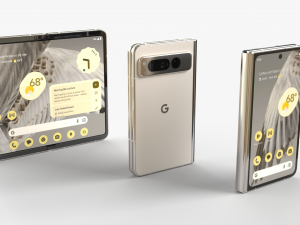 Google Pixel Fold 2023 all colors rigid animated 3D Model