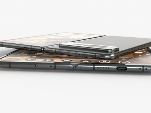 Google Pixel Fold 2023 all colors rigid animated 3D Model