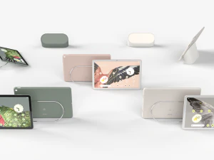 Google Pixel Tablet 컬렉션 2023 모든 색상 3D 모델