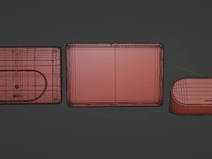 Colecci&oacute;n Google Pixel Tablet 2023 todos los colores Modelo 3D