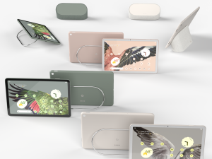 Google Pixel Tablet collection 2023 all colors Modelo 3D