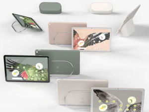 Colecci&oacute;n Google Pixel Tablet 2023 todos los colores Modelo 3D