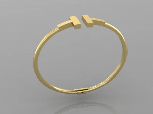 Gelang Tiffany T Model Cetak 3D