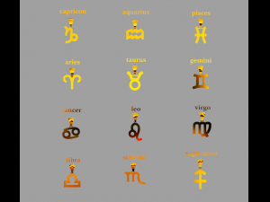Zodiac Signs Modèles 3D en vedette