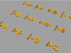 Zodiac Signs Modèles 3D en vedette