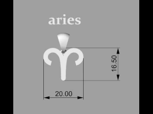 Zodiac Signs 3D Print Model