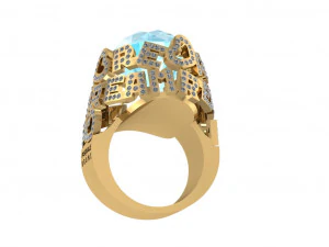 Ring Pasquale Bruni Amore 3D Print Model