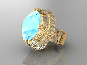 Ring Pasquale Bruni Amore 3D Print Model