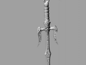 Sword Pendant 3D-Druckmodell