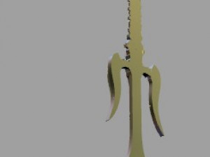 Sword Pendant 3D-Druckmodell