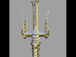 Sword Pendant 3D Print Model