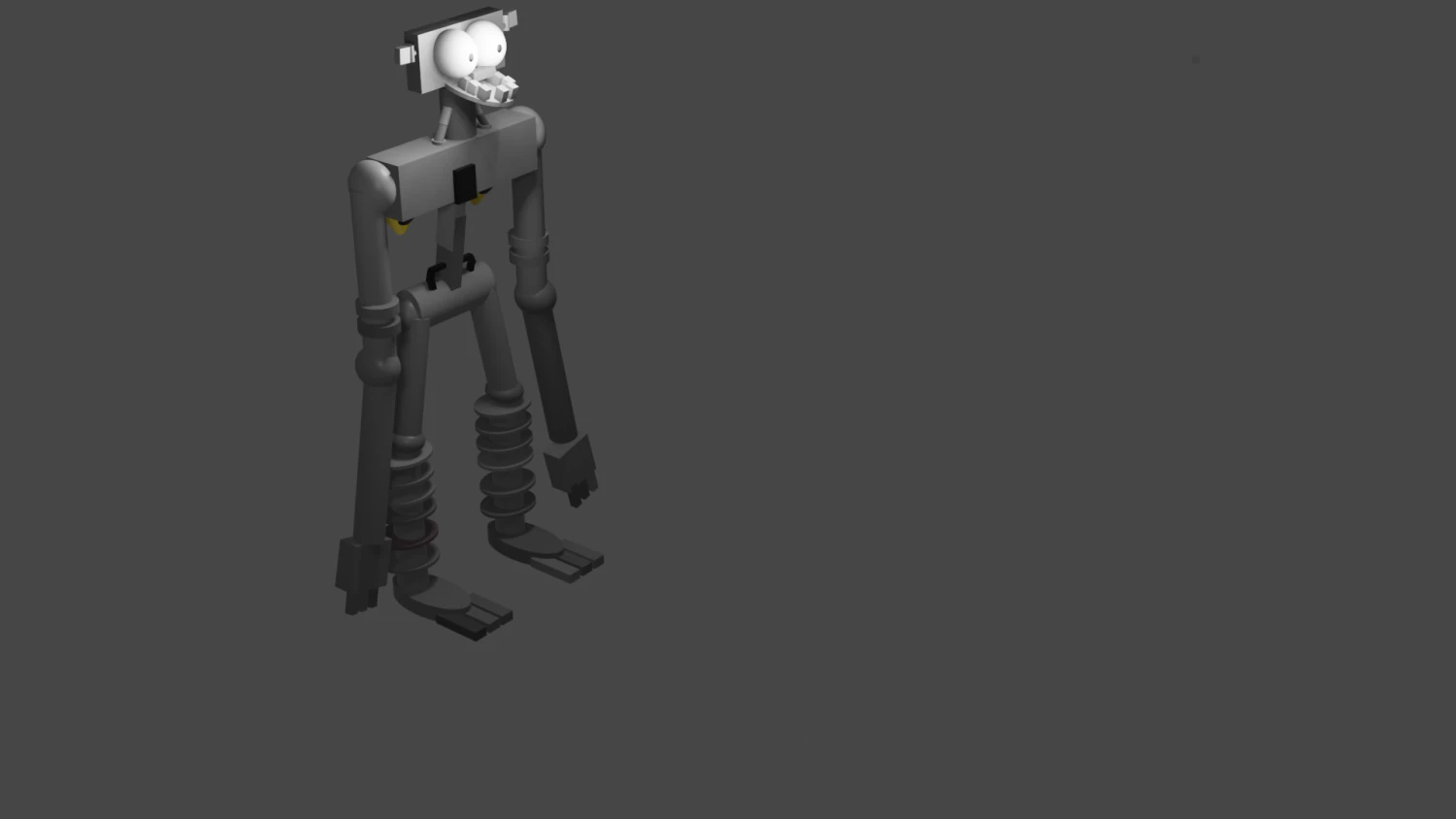 Endo skeleton 9 3D Model .c4d .max .obj .3ds .fbx .stl .blend 
