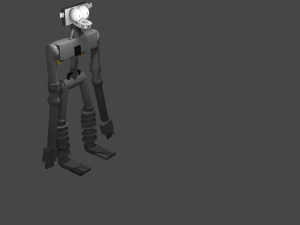 Szkielet Endo 9 Model 3D