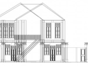 Malaysia Shophouse 1910 3D Model