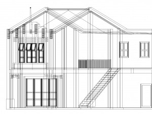 Malaysia Shophouse 1940 3D Model