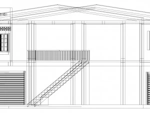 Malaysia Shophouse 2000 3D Model