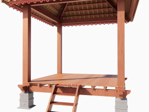 Malaysia Pavilion 1 3D Model