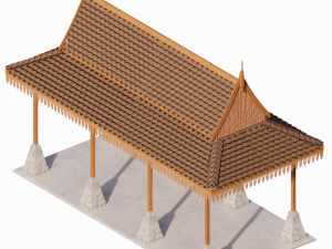 Malaysia Pavilion Limas Modèle 3D