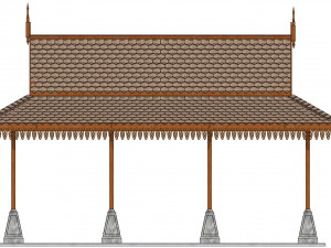 Malaysia Pavilion Limas Modèle 3D