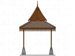 Malaysia Pavilion Limas Modèle 3D