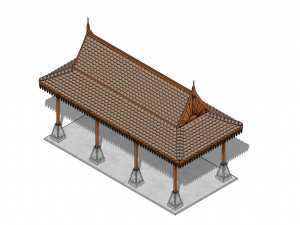 Malaysia Pavilion Limas Modèle 3D