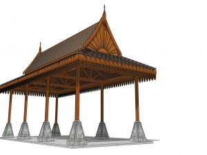 Malaysia Pavilion Limas Modèle 3D