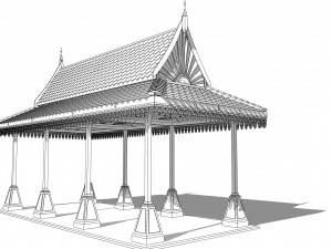 Malaysia Pavilion Limas Modèle 3D