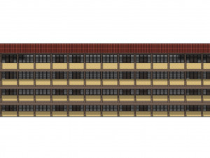 Malaysia School Building 4 floor 3D Model