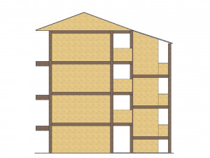 Malaysia School Building 4 floor 3D Model