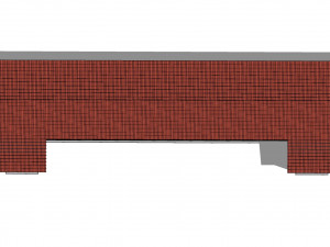 Malaysia School Building 4 floor 3D Model