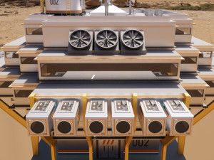 Sci-fi Laboratory block 002 Model 3D