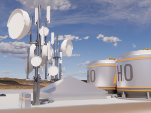 Sci-fi Laboratory block 002 Model 3D