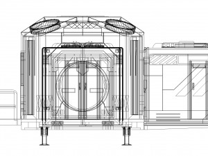 Sci-fi house 002 module 1 Modelo 3D