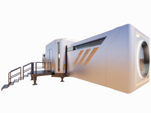 Sci-fi house 002 module 1 Modelo 3D
