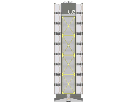 Sci-fi Mega Block 002 v2 3D Model