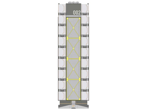 Sci-fi Mega Block 002 v2 3D Model