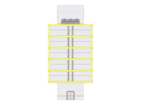 Sci-fi Building Block 002 Modelo 3D