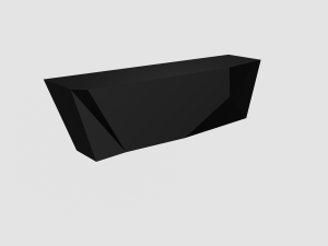 Kitchen table Modern Modello 3D