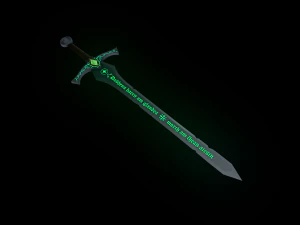Sword 3D Model