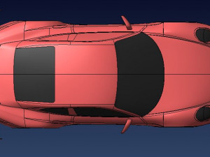 Porsche 911 GT3 RS 3D Принт Модель
