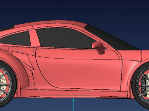 Porsche 911 GT3 RS 3D Принт Модель