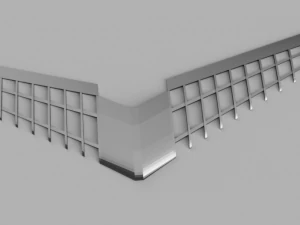 उड़ता हुआ पंख 3D मॉडल